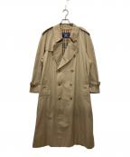 Burberry'sバーバリー）の古着「裏ノバチェックトレンチコート」｜ベージュ