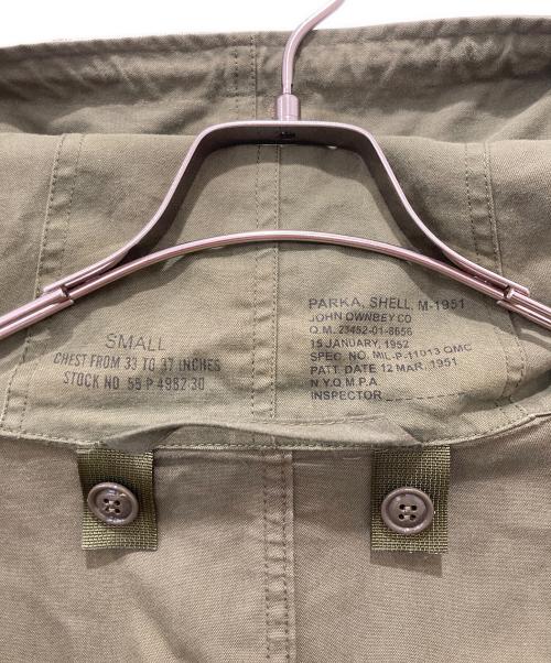 John Ownbey（ジョン オウンビー）John Ownbey (ジョン オウンビー) Ｍ-51フィッシュテールパーカ カーキ サイズ:Sの古着・服飾アイテム