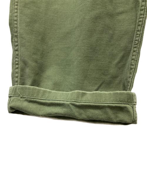 US ARMY（ユーエスアーミー）US ARMY (ユーエスアーミー) ベイカーパンツ / GLENN BERRY MFRS,INC製 / 67年度会計 グリーン サイズ:W38の古着・服飾アイテム