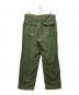 US ARMY (ユーエスアーミー) ベイカーパンツ / GLENN BERRY MFRS,INC製 / 67年度会計 グリーン サイズ:W38：14000円
