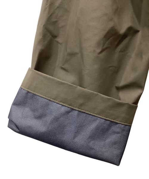 mina perhonen（ミナ ペルホネン）mina perhonen (ミナ ペルホネン) rainy garden レインコート ブラウン サイズ:40の古着・服飾アイテム