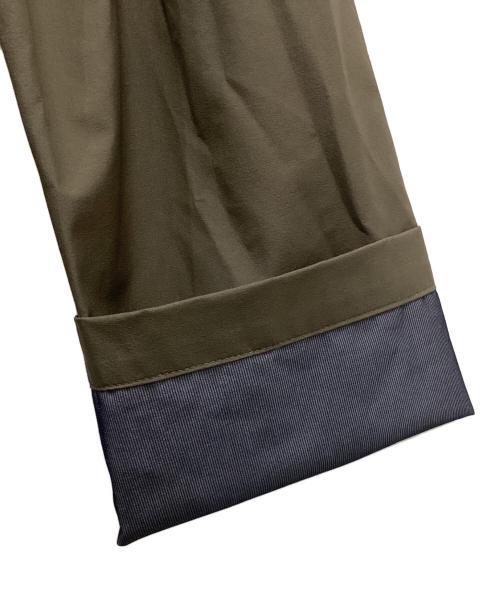 mina perhonen（ミナ ペルホネン）mina perhonen (ミナ ペルホネン) rainy garden レインコート ブラウン サイズ:40の古着・服飾アイテム