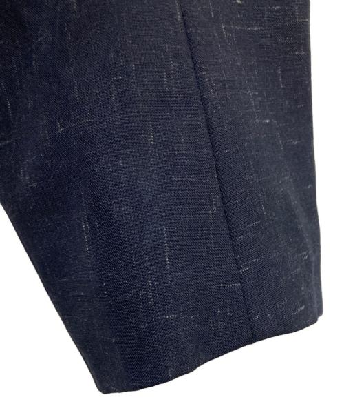 PAUL SMITH（ポールスミス）PAUL SMITH (ポールスミス) モヘヤ混ウール ジップアップ ショートブルゾン ネイビー サイズ:Mの古着・服飾アイテム