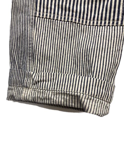 stussy（ステューシー）stussy (ステューシー) ヒッコリーダブルニーパンツ インディゴ サイズ:W30の古着・服飾アイテム
