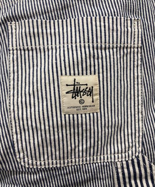 stussy（ステューシー）stussy (ステューシー) ヒッコリーダブルニーパンツ インディゴ サイズ:W30の古着・服飾アイテム