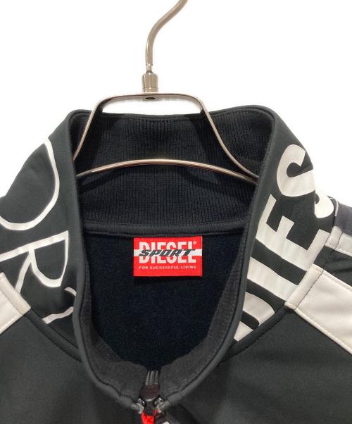 DIESEL（ディーゼル）DIESEL (ディーゼル) トラックジャケット ブラック サイズ:XLの古着・服飾アイテム