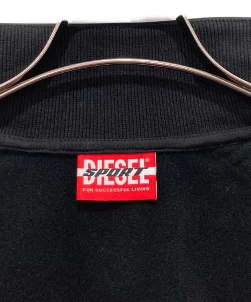 DIESEL（ディーゼル）DIESEL (ディーゼル) トラックジャケット ブラック サイズ:XLの古着・服飾アイテム