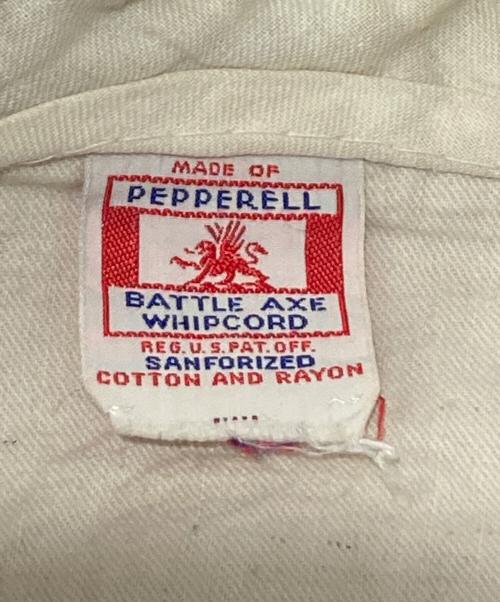 PEPPERELL（ペッパーエル）PEPPERELL (ペッパーエル) ソルトアンドペッパージョッパーズパンツ グレー サイズ:-の古着・服飾アイテム