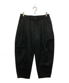 Porter Classic（ポータークラシック）の古着「SATCHMO CHINOS / サッチモチノズ」｜ブラック