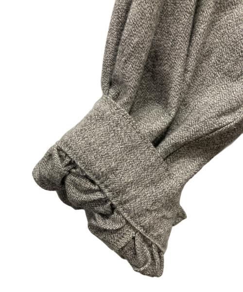 Porter Classic（ポータークラシック）Porter Classic (ポータークラシック) STAND COLLAR LONG SMOCK SHIRT / スタンドカラーロングスモックシャツ グレー サイズ:1の古着・服飾アイテム