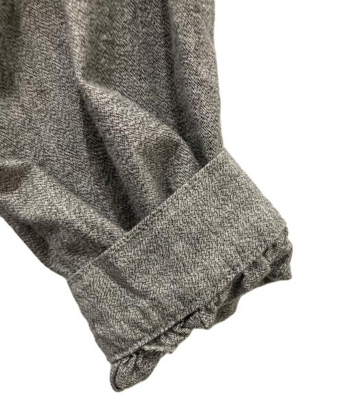 Porter Classic（ポータークラシック）Porter Classic (ポータークラシック) STAND COLLAR LONG SMOCK SHIRT / スタンドカラーロングスモックシャツ グレー サイズ:1の古着・服飾アイテム