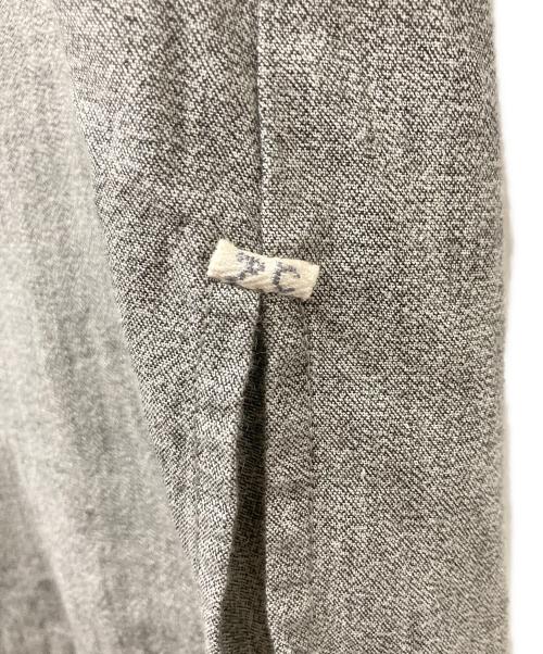 Porter Classic（ポータークラシック）Porter Classic (ポータークラシック) STAND COLLAR LONG SMOCK SHIRT / スタンドカラーロングスモックシャツ グレー サイズ:1の古着・服飾アイテム