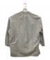 Porter Classic (ポータークラシック) STAND COLLAR LONG SMOCK SHIRT / スタンドカラーロングスモックシャツ グレー サイズ:1：18000円