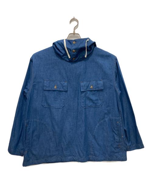 Engineered Garments（エンジニアド ガーメンツ）Engineered Garments (エンジニアド ガーメンツ) Cagoule Shirt / カグールシャツ インディゴ サイズ:Sの古着・服飾アイテム