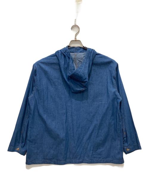 Engineered Garments（エンジニアド ガーメンツ）Engineered Garments (エンジニアド ガーメンツ) Cagoule Shirt / カグールシャツ インディゴ サイズ:Sの古着・服飾アイテム