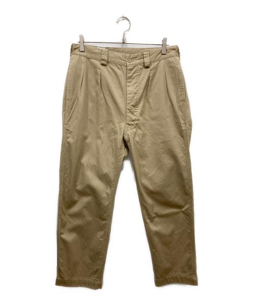 waiper（ワイパー）waiper (ワイパー) M-52 ツータックチノトラウザー ベージュ サイズ:23の古着・服飾アイテム