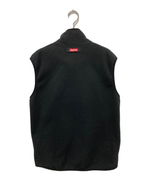 SUPREME（シュプリーム）SUPREME (シュプリーム) Polartec Fleece Vest ブラック サイズ:Sの古着・服飾アイテム