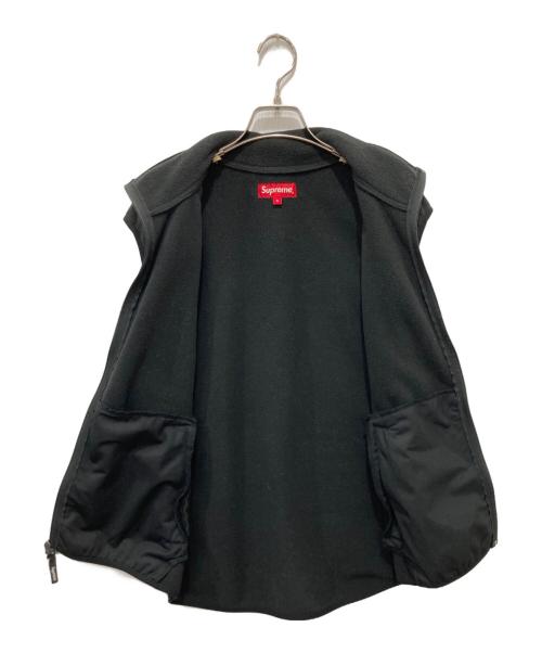 SUPREME（シュプリーム）SUPREME (シュプリーム) Polartec Fleece Vest ブラック サイズ:Sの古着・服飾アイテム