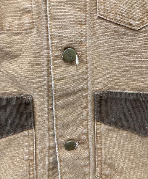 CarHartt（カーハート）CarHartt (カーハート) ダックカバーオール ブラウン サイズ:36の古着・服飾アイテム