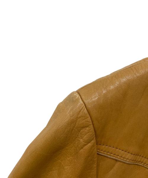 PIONEER WEAR（パイオニアウェア）Pioneer Wear (パイオニアウェア) レザージャケット ベージュ サイズ:-の古着・服飾アイテム