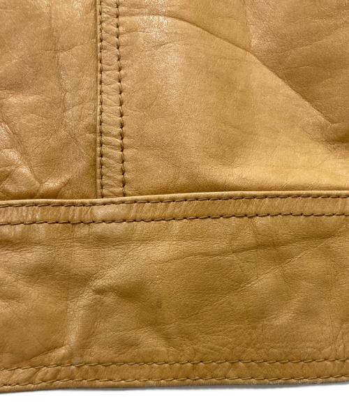 PIONEER WEAR（パイオニアウェア）Pioneer Wear (パイオニアウェア) レザージャケット ベージュ サイズ:-の古着・服飾アイテム