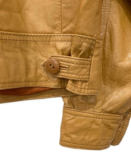 PIONEER WEAR（パイオニアウェア）Pioneer Wear (パイオニアウェア) レザージャケット ベージュ サイズ:-の古着・服飾アイテム