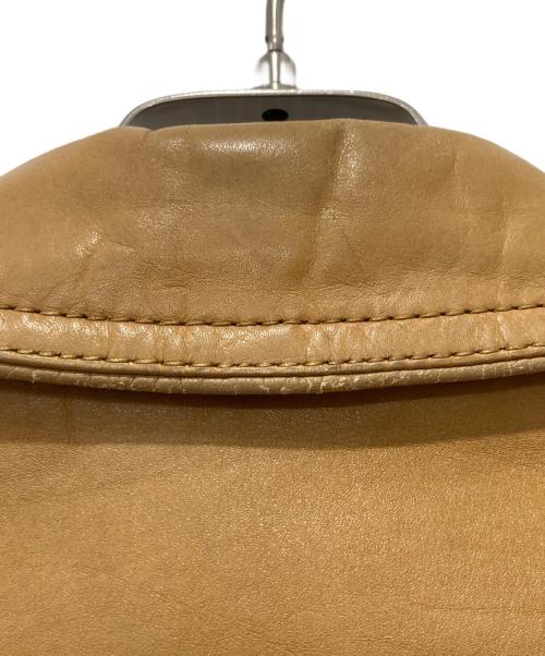 PIONEER WEAR（パイオニアウェア）Pioneer Wear (パイオニアウェア) レザージャケット ベージュ サイズ:-の古着・服飾アイテム