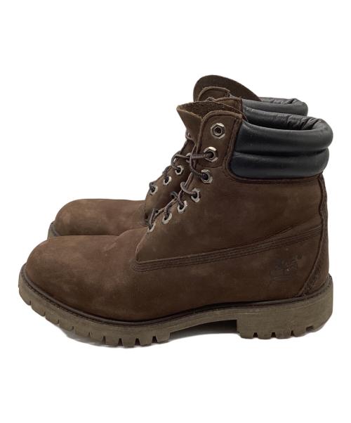 Timberland（ティンバーランド）Timberland (ティンバーランド) 6INCH DOUBLE COLLAR BOOT ブラウン サイズ:26ｃｍの古着・服飾アイテム