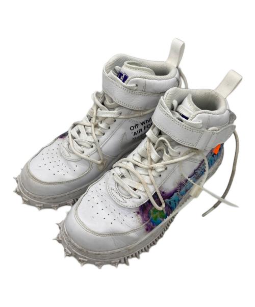 NIKE（ナイキ）NIKE (ナイキ) OFFWHITE (オフホワイト) AIR FORCE 1 MID SP LTHR ホワイト サイズ:26.5cmの古着・服飾アイテム
