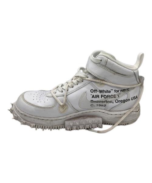 NIKE（ナイキ）NIKE (ナイキ) OFFWHITE (オフホワイト) AIR FORCE 1 MID SP LTHR ホワイト サイズ:26.5cmの古着・服飾アイテム