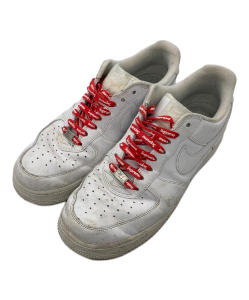 NIKE（ナイキ）NIKE (ナイキ) Supreme (シュプリーム) AIR FORCE 1 LOW ホワイト サイズ:26.5cmの古着・服飾アイテム