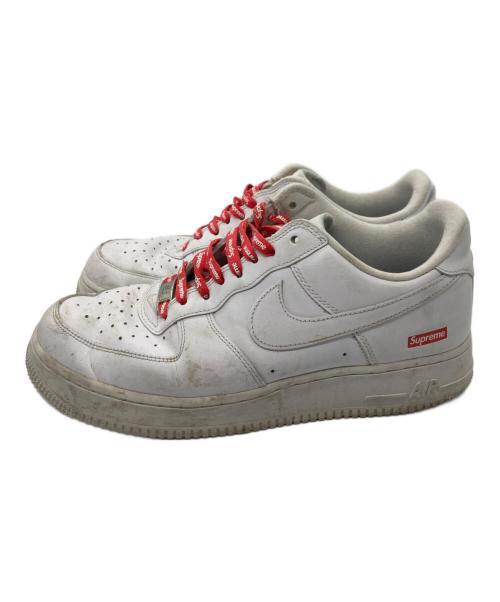 NIKE（ナイキ）NIKE (ナイキ) Supreme (シュプリーム) AIR FORCE 1 LOW ホワイト サイズ:26.5cmの古着・服飾アイテム
