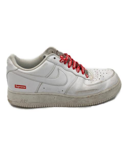 NIKE（ナイキ）NIKE (ナイキ) Supreme (シュプリーム) AIR FORCE 1 LOW ホワイト サイズ:26.5cmの古着・服飾アイテム