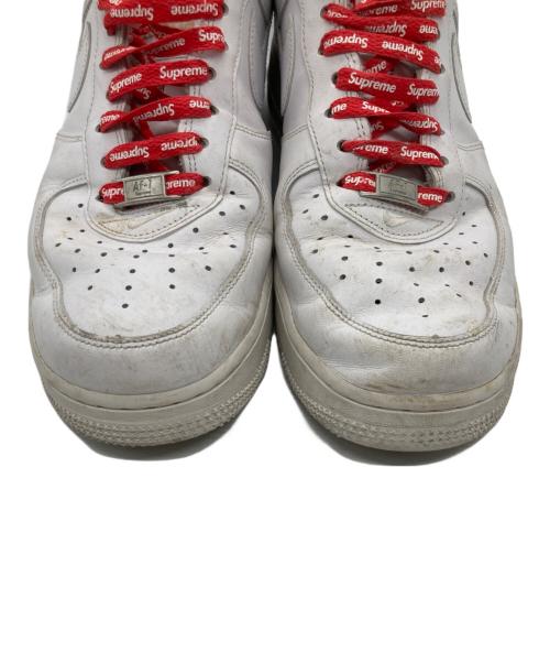 NIKE（ナイキ）NIKE (ナイキ) Supreme (シュプリーム) AIR FORCE 1 LOW ホワイト サイズ:26.5cmの古着・服飾アイテム