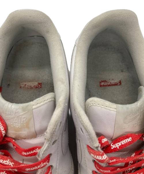 NIKE（ナイキ）NIKE (ナイキ) Supreme (シュプリーム) AIR FORCE 1 LOW ホワイト サイズ:26.5cmの古着・服飾アイテム