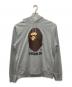 A BATHING APE（ア ベイシング エイプ）の古着「RELAXED PULLOVER HOODIE」｜グレー
