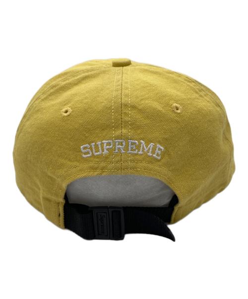 SUPREME（シュプリーム）Supreme (シュプリーム) Cordura® Denim Small Box 6-Panel イエローの古着・服飾アイテム