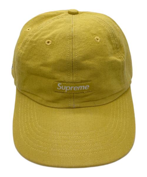 SUPREME（シュプリーム）Supreme (シュプリーム) Cordura® Denim Small Box 6-Panel イエローの古着・服飾アイテム
