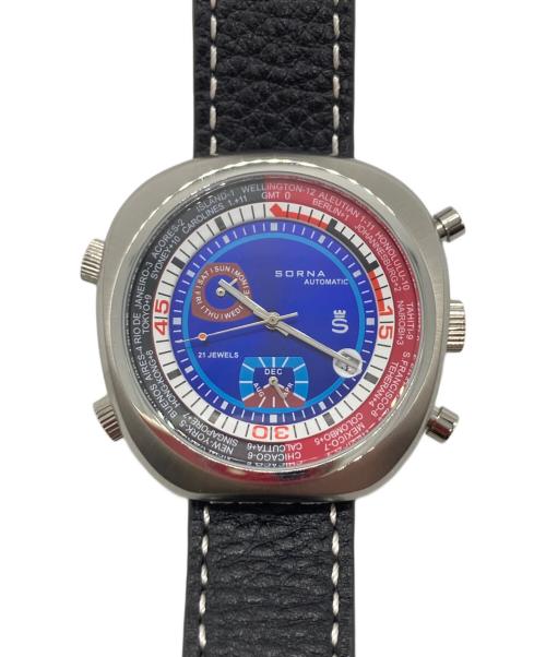 SORNA（ソルナ）SORNA (ソルナ) 腕時計 / 自動巻き ブルー サイズ:実寸サイズをご参照くださいの古着・服飾アイテム