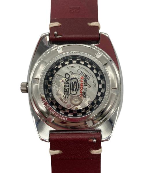 SEIKO（セイコー）SEIKO (セイコー) 腕時計 / 自動巻き / 5 sports レッド サイズ:実寸サイズをご参照くださいの古着・服飾アイテム