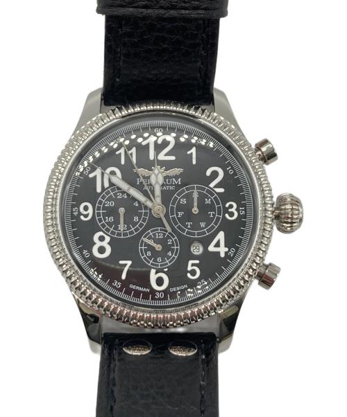 PERIGAUM（ペリガウム）PERIGAUM (ペリガウム) 腕時計 / 自動巻き ブラック サイズ:実寸サイズをご参照くださいの古着・服飾アイテム