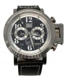 PERIGAUM（ペリガウム）の古着「腕時計 / 自動巻き」｜ブラック