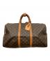 LOUIS VUITTON（ルイ ヴィトン）の古着「トラベルバッグ / ボストンバッグ / キーポル50」｜ブラウン