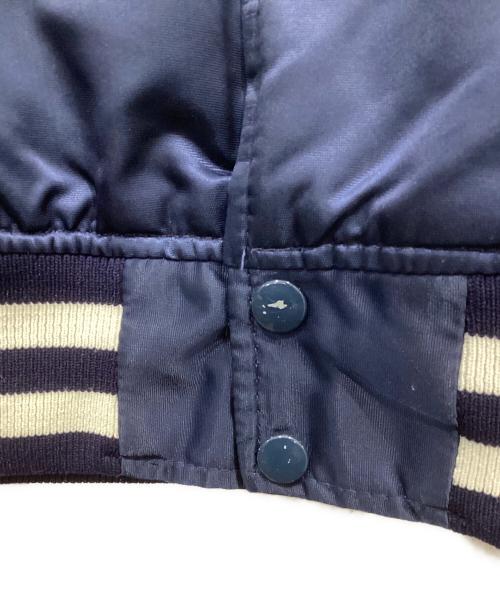 STARTER（スターター）STARTER (スターター) スタジャン / 90s 中綿 スタジャン ネイビー×ホワイト サイズ:Mの古着・服飾アイテム