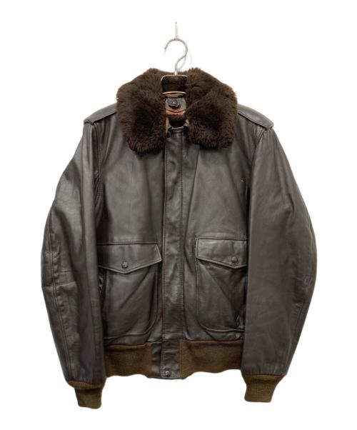 Schott（ショット）Schott (ショット) A-2 Flight Jacket ブラウン サイズ:M（38）の古着・服飾アイテム