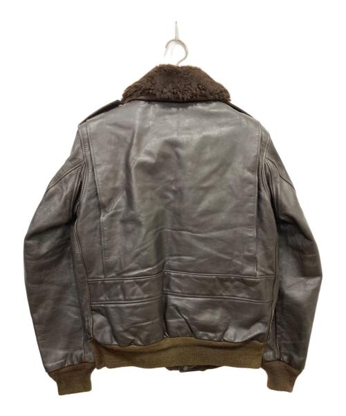 Schott（ショット）Schott (ショット) A-2 Flight Jacket ブラウン サイズ:M（38）の古着・服飾アイテム