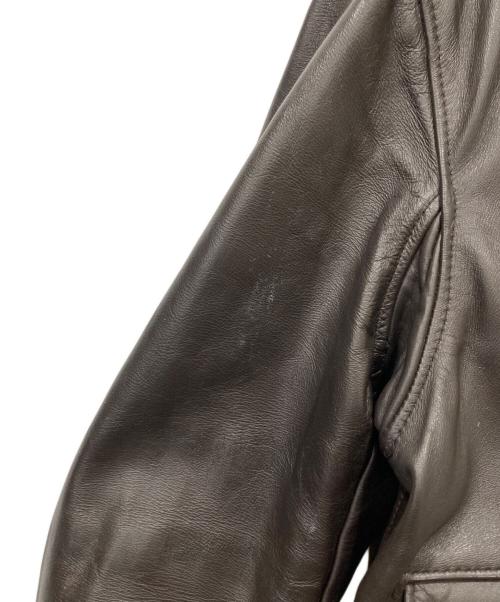 Schott（ショット）Schott (ショット) A-2 Flight Jacket ブラウン サイズ:M（38）の古着・服飾アイテム