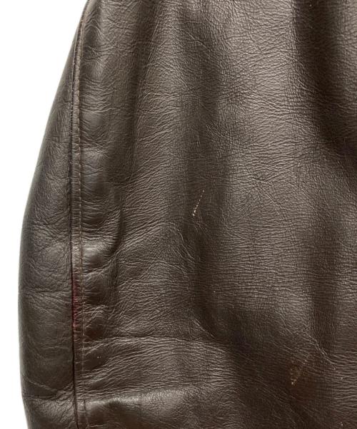 Schott（ショット）Schott (ショット) A-2 Flight Jacket ブラウン サイズ:M（38）の古着・服飾アイテム
