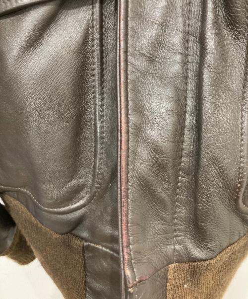 Schott（ショット）Schott (ショット) A-2 Flight Jacket ブラウン サイズ:M（38）の古着・服飾アイテム
