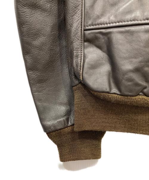 Schott（ショット）Schott (ショット) A-2 Flight Jacket ブラウン サイズ:M（38）の古着・服飾アイテム